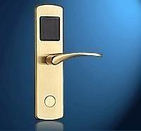Buy cheap Stand Alone Hotel Door Locks Brass Polish Plus Transparent Finish from wholesalers
