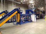 High Speed Friction Washing Plastic Bottle Recycling Machine Simple Operation