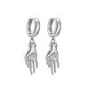 Buy cheap Little Bear Sterling Silver Crystal Jewelry Diamond Crystal Earrings OEM ODM from wholesalers
