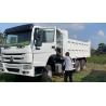 Buy cheap Used Tipper Truck 371HP 8*4 for Construction Mine 35tons Dump Truck WEICHAI Engine from wholesalers