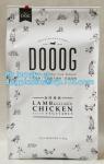 Custom printed side guesset foil slider zipper pet dog food bag, Zipper