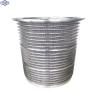 Buy cheap industrial stainless steel johnson pressure sieve wedge wire centrifuge screen baskets from wholesalers