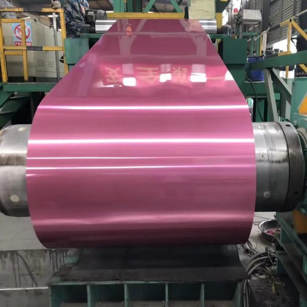 Buy cheap AISI 1050 3003 Color Coated Aluminium Coil 0.5mm 1220mm Width For Building from wholesalers