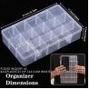 Buy cheap Girds Clear Plastic Organizer Box Storage For Washi Tape Tackle Box Jewelry Crafts Organizer, Container from wholesalers