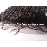 Buy cheap Peruvian virgin remy hair lace frontal 13''x4'' ,natural color curly hair 10''-24''length from wholesalers