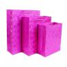 Buy cheap 30gsm-160gsm Rose Pink Blue Glitter Gift Bags For Supermarket from wholesalers