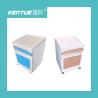 Buy cheap ABS material steel column bedside table two colors hospital dedicated from wholesalers