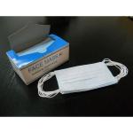 Flat Bfe 90 95 99 Protective Earloop PP 3ply Non-Woven Disposable Black White