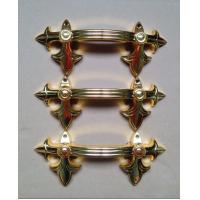 Buy cheap Plastic Load Bearing European Coffin Decorations Hand In Hand Funeral Handle product