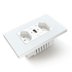 Wholesale Smart Home Essential Double Smart Socket Hands Free 110-240V from china suppliers