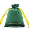 Buy cheap Green Velvet Gift Pouch , 10x15cm Jewelry Drawstring Gift Bags from wholesalers