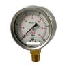 Buy cheap 1/4" 1/2" BSP Bayonet Type Bezel Ring Pressure Gauge 0-10 BAR Capsule from wholesalers