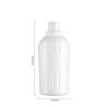 Buy cheap Engraving Logo Transparent Cosmetic Bottle 250ml PET Plastic Bottles With Flip Top Cap from wholesalers