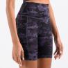 Buy cheap High Waisted Active Yoga Shorts Animal Print Workout Shorts Squat Proof Leopard 8inch from wholesalers
