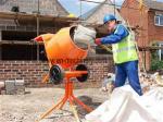 Diesel Electric Motor/Gasoline Portable Mini Concrete Mixer with 260L Charging