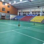 Indoor Badminton Court Vinyl Flooring Mat Roll With Anti-Slip Design