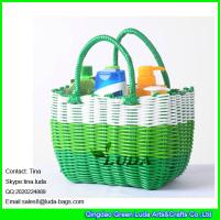 Buy cheap LUDA elegant pp women beach bag small waterproof basket for washroom product