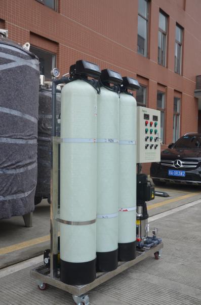 Buy cheap FRP SS Tank Mobile Water Purification System Electric Control 10000 Liter from wholesalers