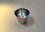 Food Grade Health Stainless Steel Milk Bucket For Store Milk , Water