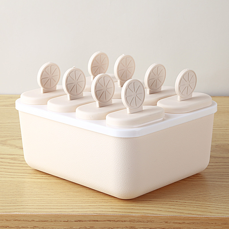 Ice Cream Popsicle Mold PP Plastic Organizer Box Rectangle