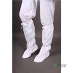 Buy cheap New Arrives Cleanroom Soft Sole Static Dissipative White With Stripe Antistatic ESD Knee Sock Boots from wholesalers