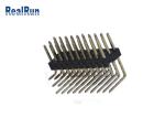 PBT 2.54mm Surface Mount Male Connector Three Row Pin Header