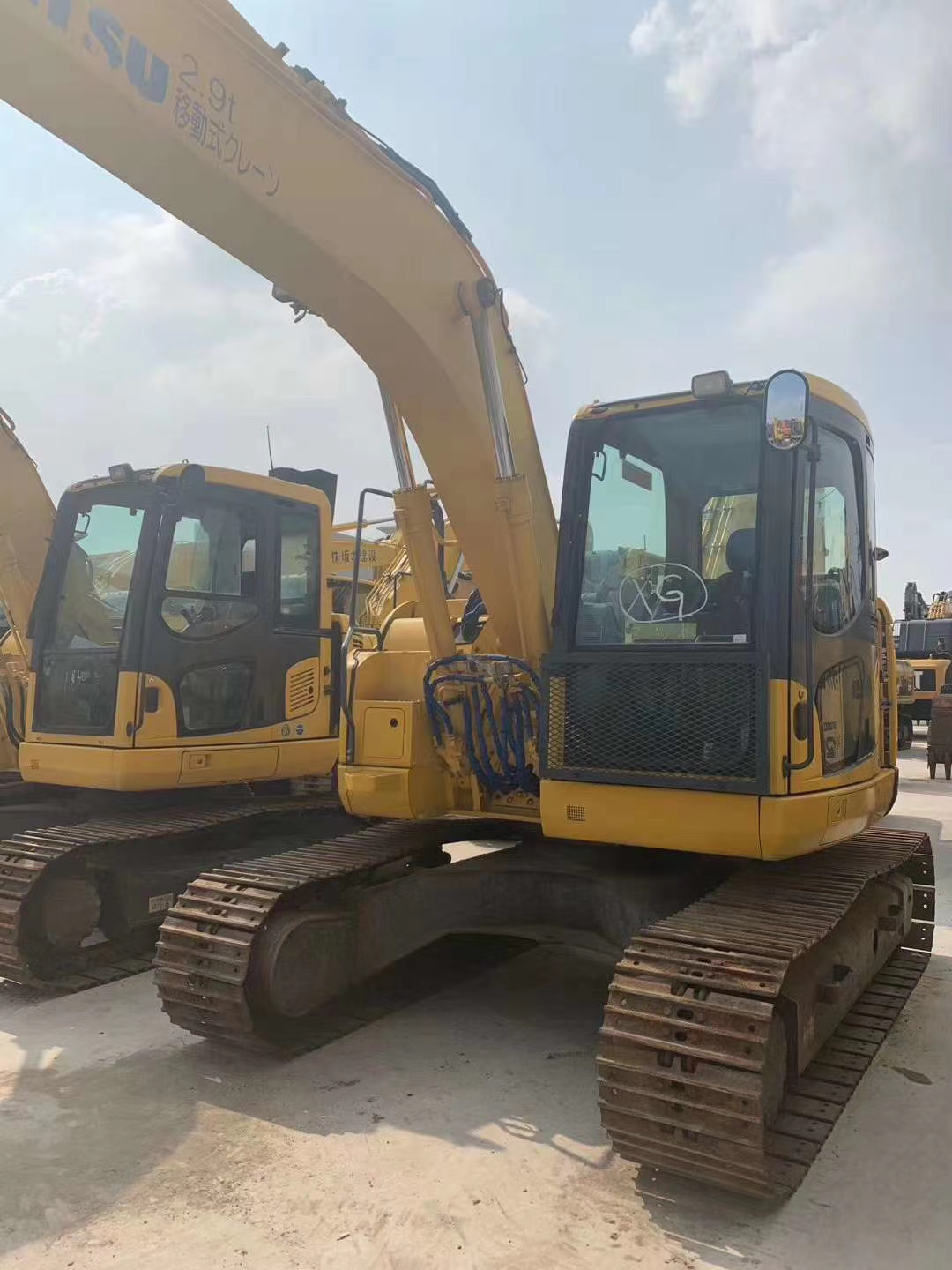 Komatsu PC 128 Pc138 digger excavator machine Komatsu Excavator