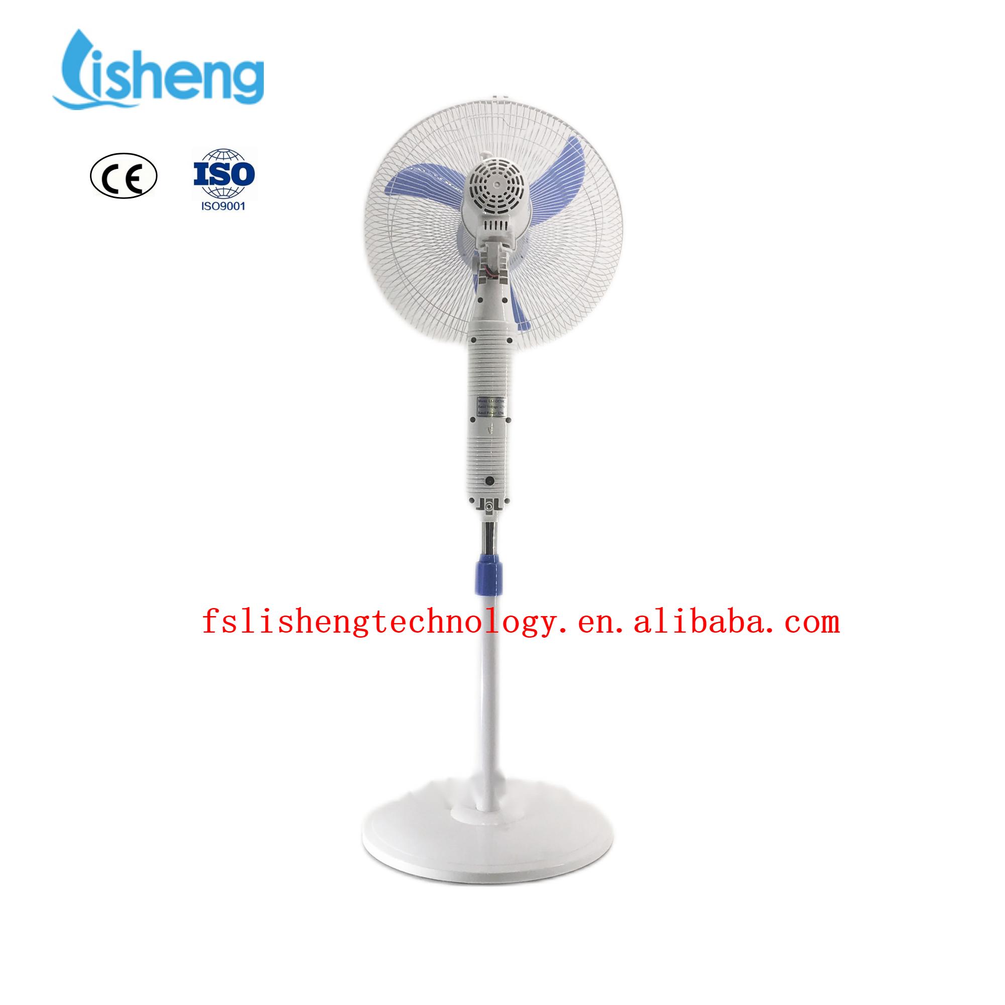 Industrial Rechargeable Standing Fan 18 Inch Energy Saving with brushless motor