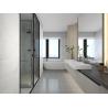 Buy cheap Fadior Starry Gray Stainless Steel Toilet Cabinet With Curved Light Wood Panel from wholesalers