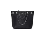 Sheepskin Bucket Womens Shoulder Handbags , Fashionable Skew Across Chain Bag