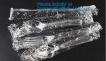 Disposable Flatware Set-Heavyweight Plastic Cutlery 100 Forks, 100 Spoons, 100