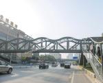 Pedestrian Overpass Structural Steel Bridge Design Shop Drawing and Metal Bridge