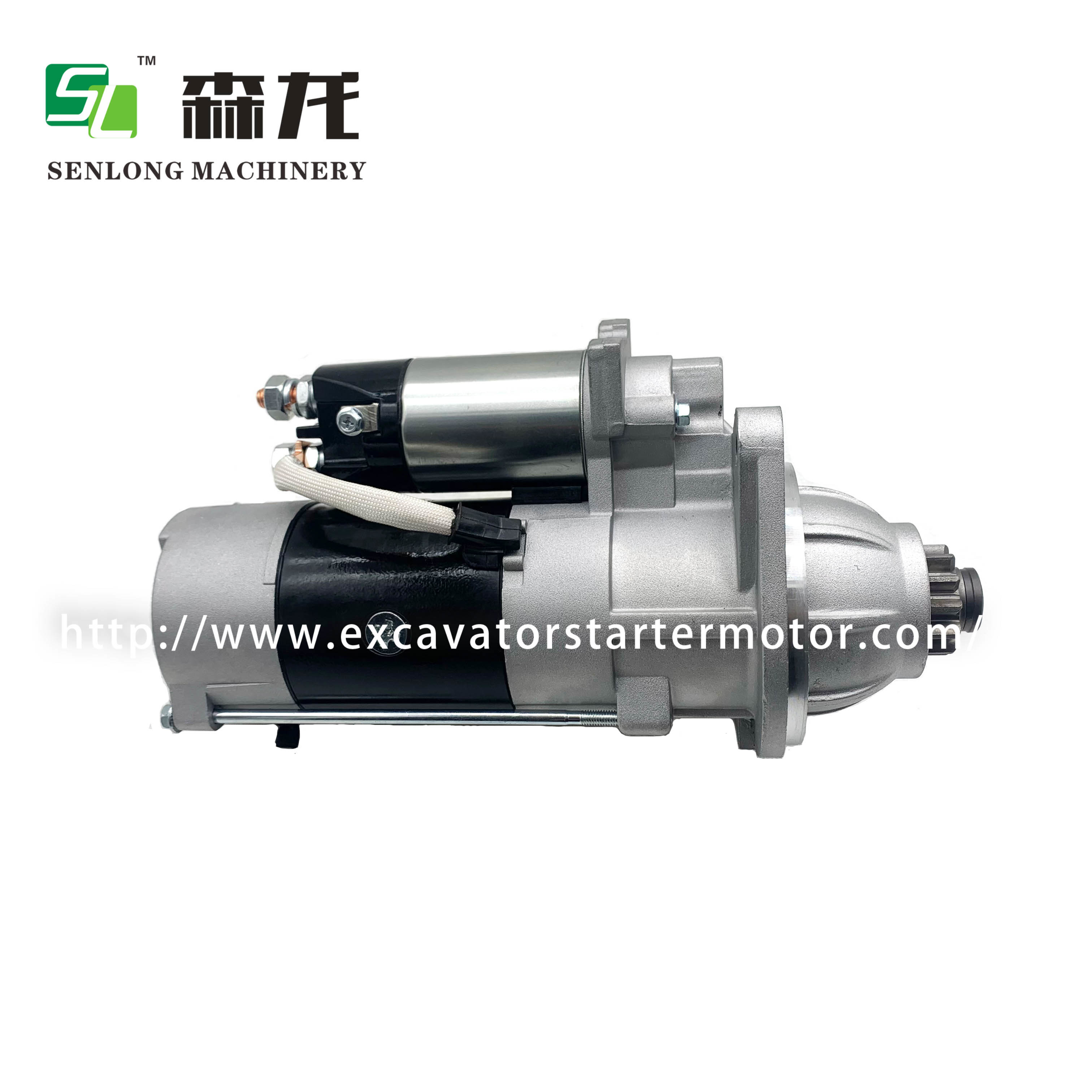 24V 12T 7.0KW Excavator Starter Heavy Duty Truck Motor QDI2709A-PC 0708010-017 DG1A 4110/125Z 44DF3 6110/125G5