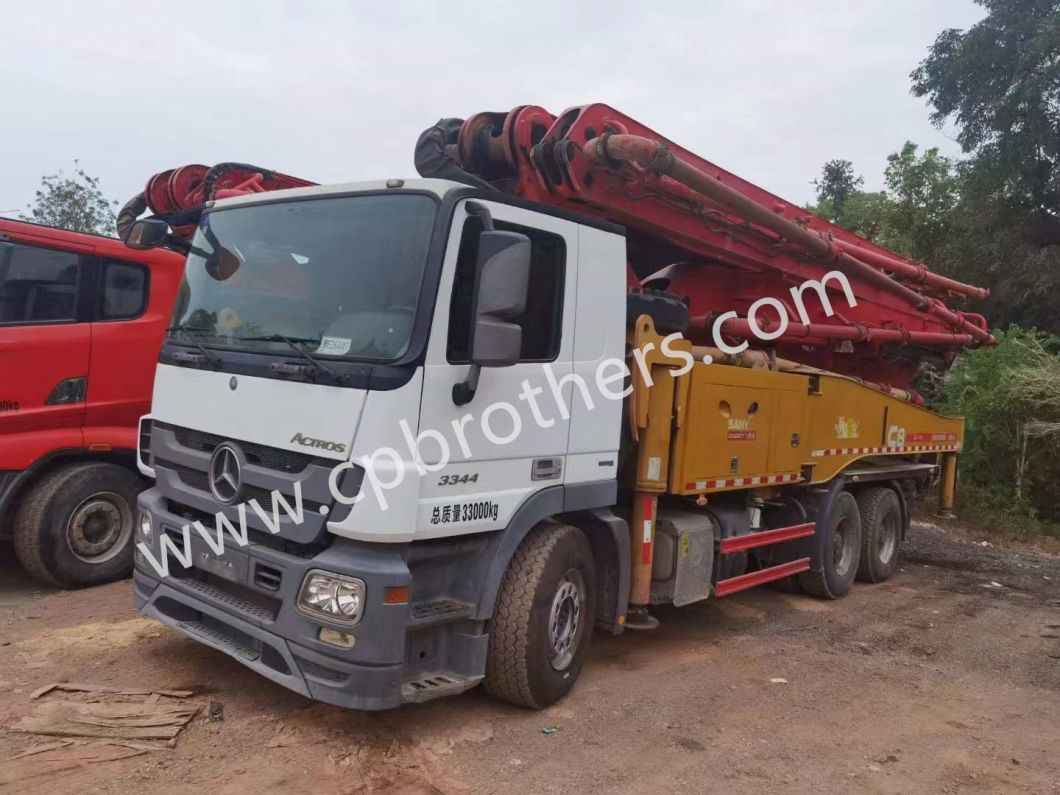 Send Hand Construction Machine 2019 Used Concrete Boom Pump 49m