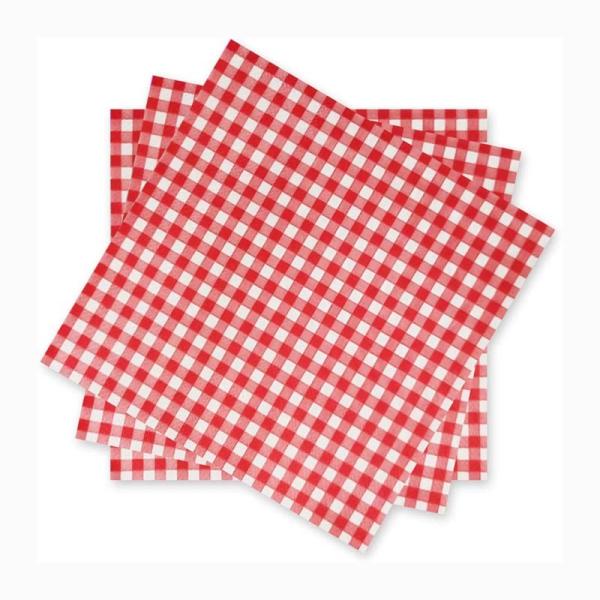 Buy cheap Plaid Pattern Paper Tissue Napkins For Lunch Kitchen Household from wholesalers