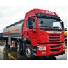 Buy cheap 28000 - 35000 Liters Oil Tanker Truck 4 Axles Aluminium Alloy Material from wholesalers