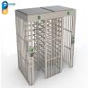 Buy cheap Pedestrian Entry Exit RS485 Full Height Security Turnstile from wholesalers
