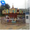 Buy cheap Mini Portable Theme Park Carousel / Amusement Kids Carousel Ride Color Customized from wholesalers