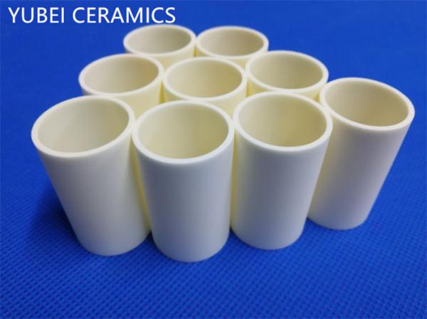 Buy cheap Reliable 400mm Alumina Ceramic Tubes Safe Ceramic High Temperature Sleeving from wholesalers