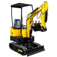 Buy cheap EPA Excavator Digging Machines Crawler Bagger 1 Ton Micro Digger product