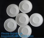 7 inch Pretty Food Grade Eco Biodegradable Tableware Disposable Corn Starch