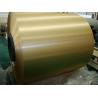 Buy cheap Brush Finish Gold Color Coated Aluminum Coil With High Corrosion Resistance from wholesalers