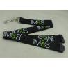 Buy cheap Custom Company Woven Lanyard Holder Sublimation Ribbon For Fair Show ID Card from wholesalers