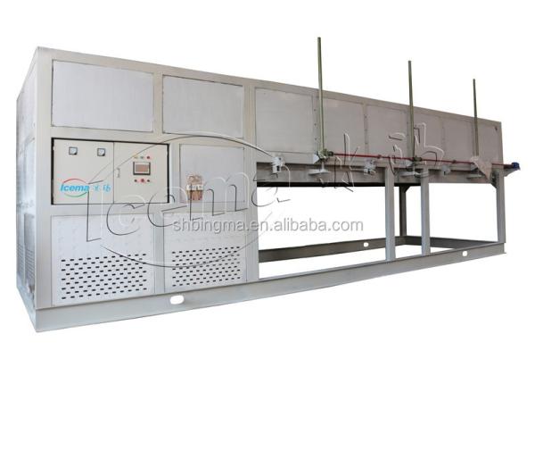 Buy cheap R22 R404A Direct Cooling Block Ice Machine Fresh Water 10 Tons Industrial from wholesalers