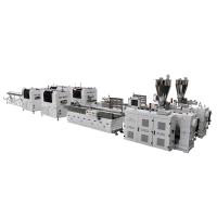 Buy cheap PVC Profile Extrusion Machine / PVC Profile Extrusion Line product