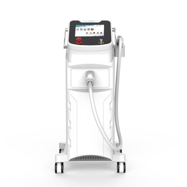 Buy cheap Medical Use Laser Eyebrow Tattoo Removal , 3 Wave Laser Hair Removal Device For All Skin from wholesalers
