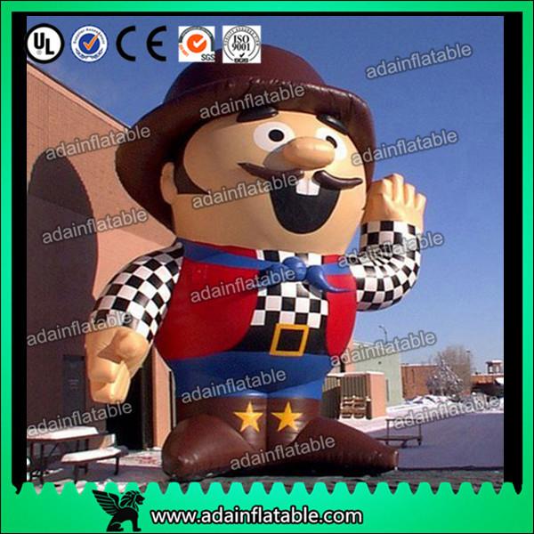 Buy cheap Promotion Inflatable Cartoon Custom Inflatable Hackbuteer Cowboy from wholesalers