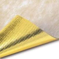 Buy cheap 3mm Thick Rubber Floor Underlayment Gold Foam Underlay For Laminate Flooring product