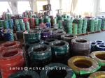 30V Low Voltage 28AWG Spiral Cable Chemical Resistant Jacket Color and UL