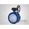 Buy cheap Fully PTFE Lined Butterfly Valve, 2-pc Ductile Iron Body, Concentric Disc from wholesalers